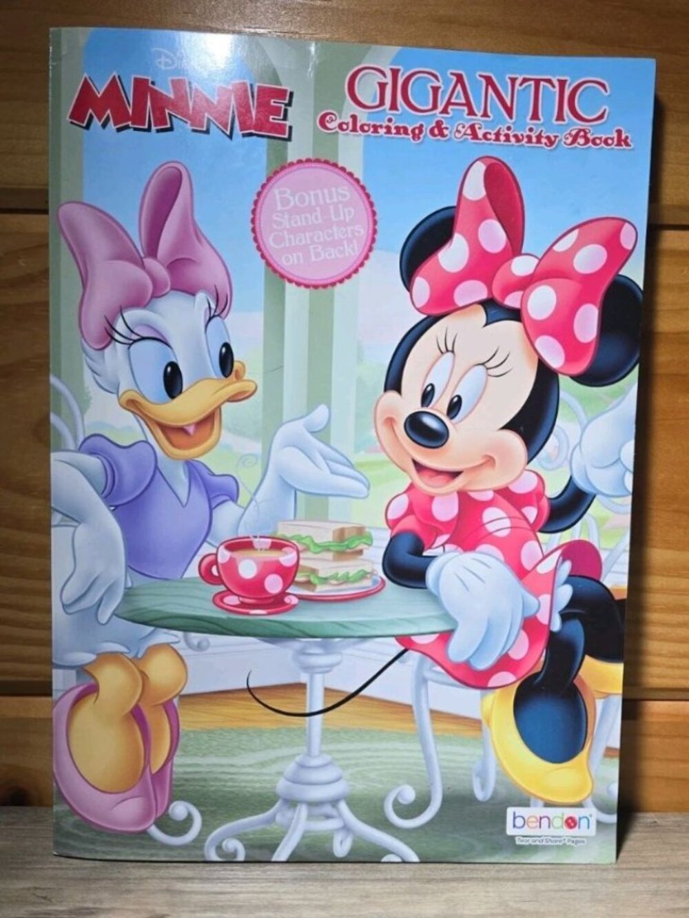 Bendon Disney Minnie And Daisy Gigantic Coloring And Activity Book 180 Pages